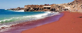 Isola di El Hierro - Canarie - Spiaggia rossa di El Verodal